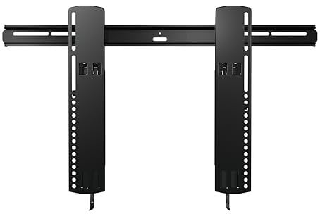 SANUS VLT16-B2 Super Slim Wall Mount for LCD/Plasma Panel 80-Inch - Black