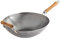 Joyce Chen Classic Series Wok en acier carbone avec poignées en bouleau 35,6 cm