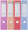Esselte Solea 75mm A4 Power Lever Arch Files Pack of 10 - Assorted