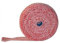 Rete per prosciutto salmone, 50 m, rosso/bianco, 14 rete per prosciutto, rete per arrosti