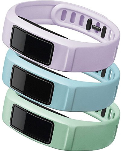 Garmin Ersatzarmband vivofit 2 Gr.S, Minze/Himmelblau/Flieder, One Size, 010-12336-13
