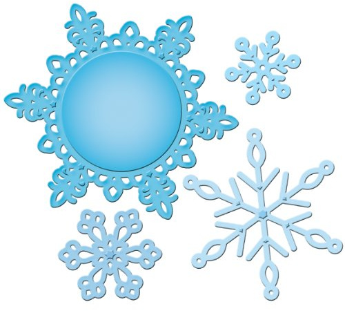 Spellbinders 2012 Snowflake Pendant Die