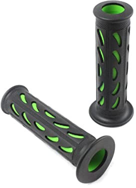 Motorrad Griffe Weiches Silikon Gummi Für 7/8 22mm Lenker - Schwarz, Schwarz