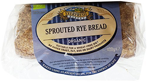 Everfresh Natural Foods Org Sprout Rye Bread 400g X 6 (Pack of 6)