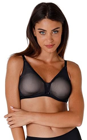 Lovable Reggiseno senza Ferretto ad Azione Tonificante Tonic Lift Donna, Nero, 80C