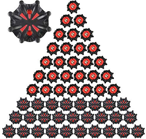 MamimamiH 56pcs Spikes-Tacchetti per Scarpe da Golf, Filettatura Stinger a Vite in Metallo per Scarpe da Golf
