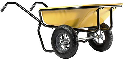 Brouette Haemmerlin Pro Select Expert Twin 160 L Peinte 2 roues gonflées -306020701