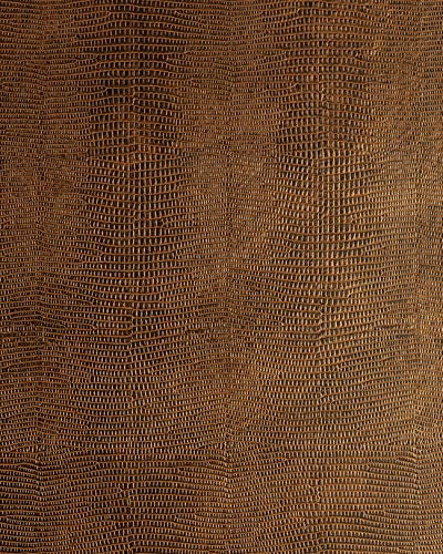 Wandpaneel Leder WallFace 12894 LEGUAN Blickfang Dekor selbstklebende Tapete Wandverkleidung kupfer-braun 2,60 qm