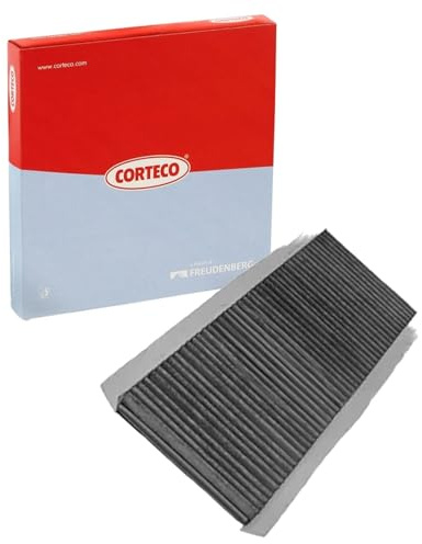 Corteco 21652541 Filter, Innenraumluft vorne | 21652541 Kompatibel mit 406 (8B),406 Break (8E/F),406 Coupe (8C)