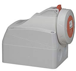 Legrand 555458 Prise saillie P17 IP66/67 32A, 380V~ à 415V~, 3P+T