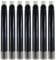 Gullor Ink cartridges Fit Jinhao Foutain Pen, Black Ink, Set of 25 PCS