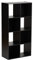 Hartleys Black 4 Tier Storage Unit - 8 Cubes