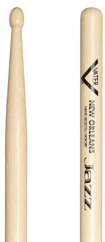 Vater - New Orleans Jazz (Wood Tip) American Hickory Drumsticks - VHNOJW