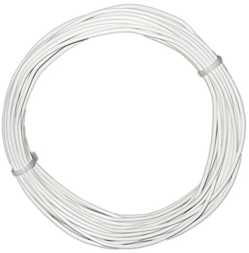 world-trading-net - 10m Litze flexibel weiß 0,50mm² - Ø2mm