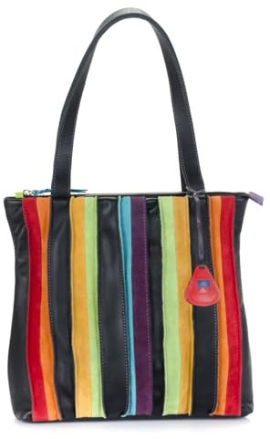 mywalit Unisex Medium Shopper Bag, Schwarz-Schwarz