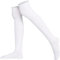 Mysocks Über das Knie Hoch lang Socken Weiß