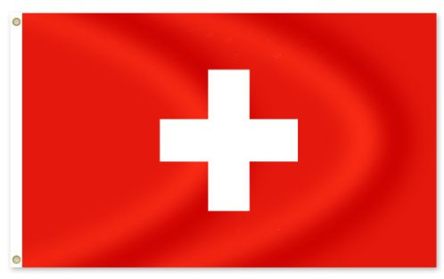 Länder Flaggen Fahnen zur Fußball WM Maße 90x150 cm, Schweiz Suisse Svizzera