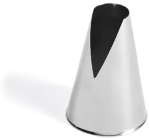 De Buyer - Douille Saint-Honoré en inox - Diamètre 1,3 cm - En Inox, Idéale pour Décorer, Garnir et Remplir, Sans Soudure pour Hygiène Parfaite, S'Adapte aux Poches Pâtissières