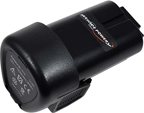 Batterie pour Black & Decker visseuse à percussion EGBL108, 12V, Li-Ion