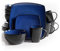 The Boutique Beautiful Soho Lounge Geschirr-Set, 16-teilig, Blau