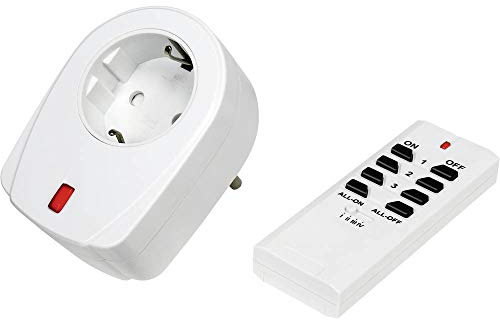 CE RSL Funk-Steckdosen-Set Zwischenstecker Schaltleistung (max.) 2000 W Reichweite max. (im Freifeld) 30 m