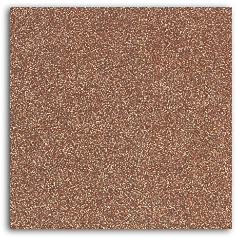 Draeger by Toga - Feuille thermocollante - Flocage pailleté cuivre - 21 x 30,5 cm