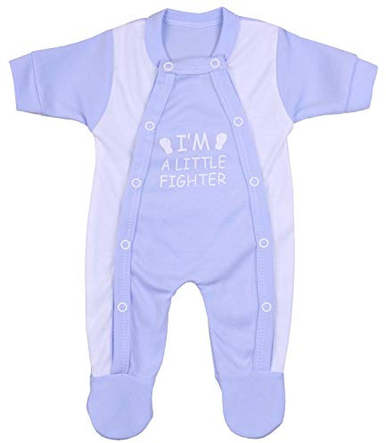 BabyPrem Frühchen Frühgeborene Baby Kleidung Schlafanzüge Strampler Kleine Kämpfer 32-50cm