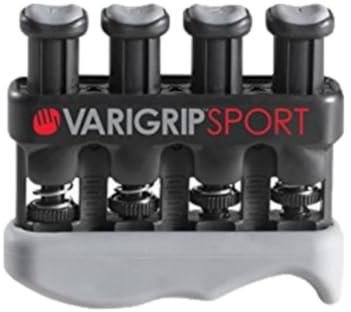 Dynatomy VariGrip Sport Fingerkrafttrainer, einstellbarer Widerstand, mittel, schwer, extraschwer, Fingertrainer, Handtrainer, Griffstärker, extra breite Basis, Hornhautaufbau, (VGSP)