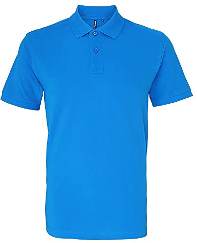 Asquith & Fox Men's Asquith and Fox Men's Polo Short Sleeve Polo Shirt, Blue (Sapphire 000), XXXXX-Large (Manufacturer Size:5XL)