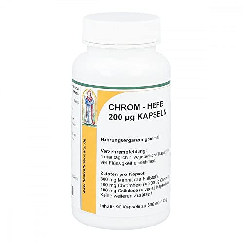 Chrom 200 µg Chromhefe Kapseln