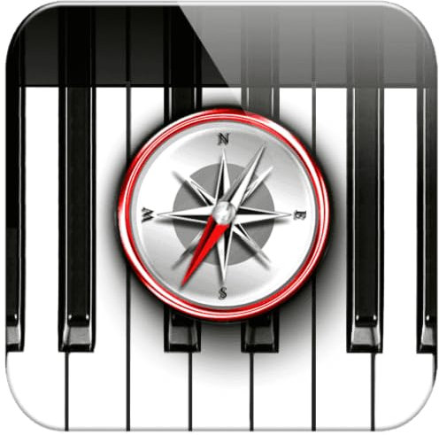 Piano Chords Compass / Die Akkorde für das Klavier