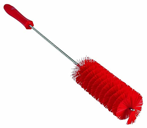 Vikan 53794 Tube Brush,2,PP/PBT,Red