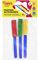 Jovi - Pinceaux Plats en Mousse, Sac de 3 unités, Petits pinceaux, Idéal pour appliquer avec Tout Type de Peinture (813)