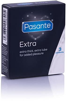 Pasante Extra Safe Kondome für Analverkehr 1 x 3 Stück