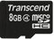 Transcend - TS8GUSDC4 - 8 Go Carte Mémoire - Micro SDHC - Classe 4 - Noir