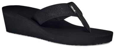 Teva Sandali da donna Mush Mandalyn Wedge 2, Motif Black, 37 EU