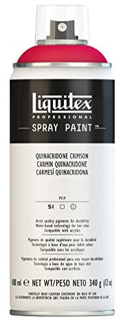 Liquitex Professional Peinture acrylique Aérosol 400 ml Carmin quinacridone