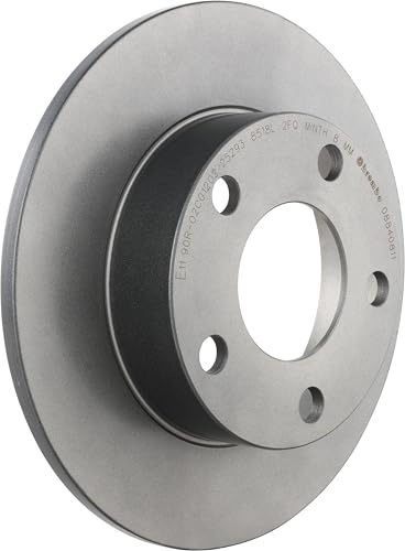 Brembo 08.8408.11 UV Coated solid Rear Brake Rotor AUDI/VW OE# 8D0615601A