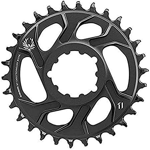 Sram X-Sync 38T Kettenblatt, für Eagle-Kette, direkte Anbringung, Aluminium, Kettenblatt, 12-Fach, Schwarz, 3 mm