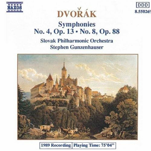 Dvorak: Symphonies Nos. 4 & 8