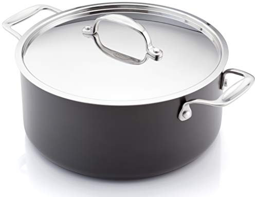 Stellar Hard Anodised 24cm Casserole 3.7L
