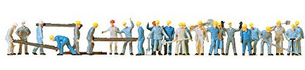 Preiser 1/87th - PR14403 - Model Railways - Worker Maintenance