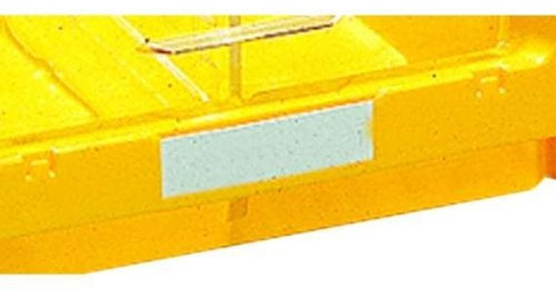 Etiketten für Sichtlagerkästen, a 100 St., Für Sichtlagerkästen: MK 5, Abmessungen mm: 52 x 15