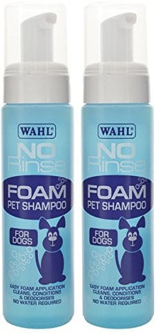 Wahl Smartgroom Shampoo No Rinse for Pets, 240 ml x2