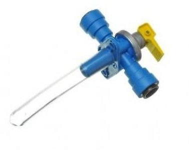 John Guest 12mm Push Fit Safety Drain Valve