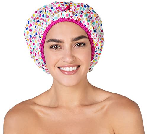 Betty Dain Fashion Shower Cap - Deco Dots Accessories