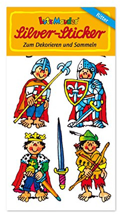Lutz Mauder Lutz mauder76027 Ritter Silber Aufkleber