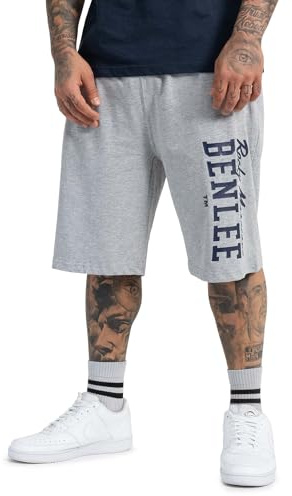BENLEE Herren Shorts Normale Passform Spinks XXXL, Marl Grey