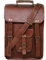 Jaald Leather Messenger Bag Laptop Case Office Briefcase Gift For Men Computer Distressed Shoulder Bag