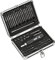 kwb Power Bit-Box 92-tlg – inkl. Bits, Bithalter mit Dauermagnet, langer Bithalter Sechskant-Schaft und Ratschen-Handgriff in stabilem Metallkoffer